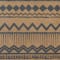 DII® Mineral Aztec Print On Natural Jute Table Runner 14x72